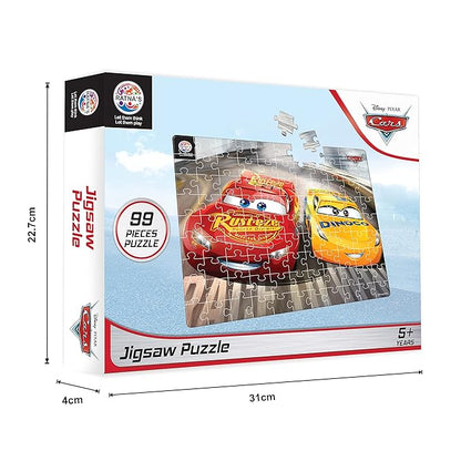 Ratna's 99 Pieces Disney & Marvel Series Jigsaw Puzzle for Kids | Puzzle | Disney Car