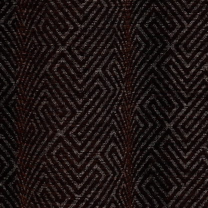 Saral Home Pacman Chenille Blackout Long Door Curtains 1pc Colour Brown