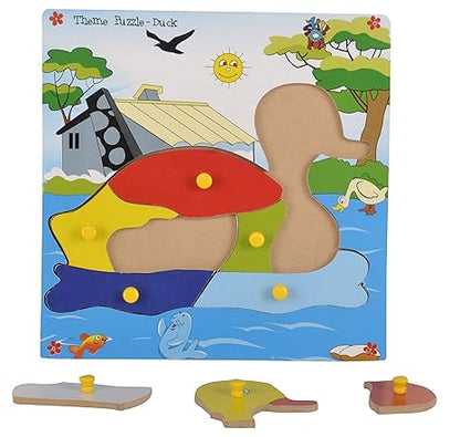 Skillofun Theme Puzzle Standard Duck Knobs Multi Color