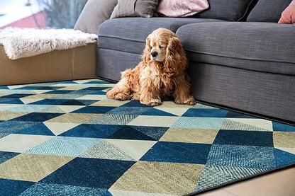 BSB Home 3D Jet Multi Printed 3D Jet Vintage Persian Carpet Rug Runner and Carpets for Living Area