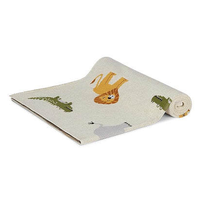 Haus and Kinder Cotton Knitted Blanket for New Born Baby Colour Jungle Party