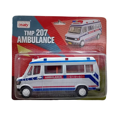 Centy Toys Tmp 207 Ambulance Plastic White Colour For Kids
