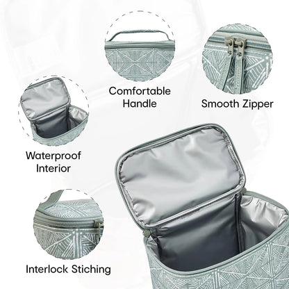 Anko Insulated Lunch Bag for Office Men Women Kids | Polyester | Portable | Tiffin Bag