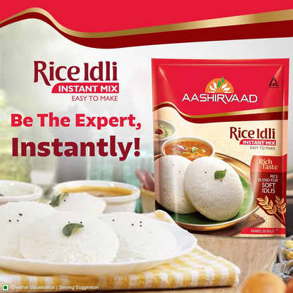 Aashirvaad Instant Mix Rice Idli - 200 gms