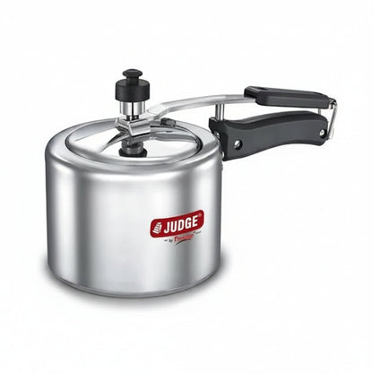 Judge by Prestige 2L Basic Aluminium Pressure Cooker Inner Lid Long-Lasting Regulator