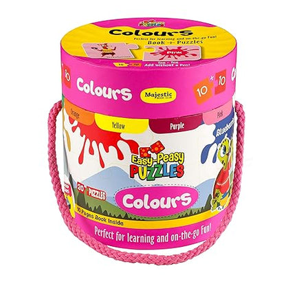 The Book Tree Colours Puzzle Box for Kids I Educational Toy for Kids Age 2+ I 20 Big Jigsaw Puzzle Pieces
