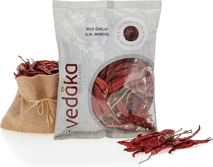 Amazon Brand - Vedaka Red Chilli , 200g
