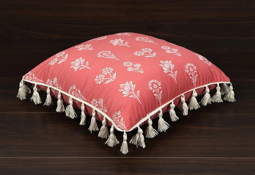 Ishro Home Premium Cushion Cover Colour Tulip Rust