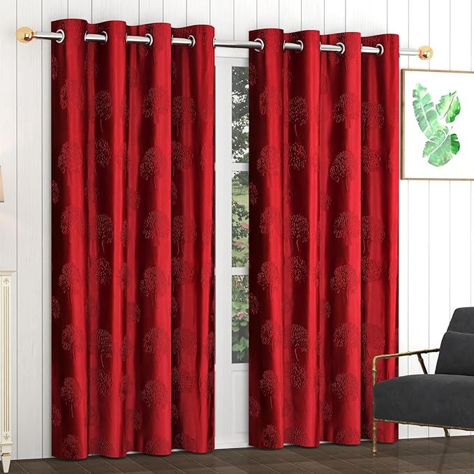 Fresh From Loom Curtains For Door 7 Feet Long Door Curtain Premium