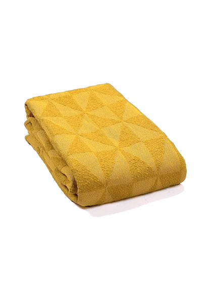 Saral Home Soft Microfiber 2 Seater Sofa Cover Throw Colour Yellow