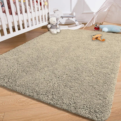 Luxe Home International Carpet Super Soft Anti Slip Vegas Rectangular Rugs Colour Beige