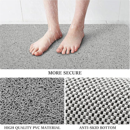 Ishro Home Cushion Noodle Mat Colour Grey For Home Kitchen & Floor Mat For Bedroom