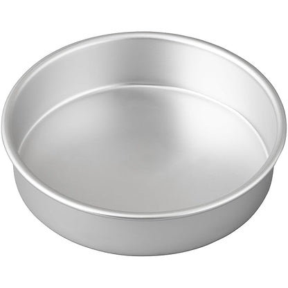 Hazel Aluminium Round Shape Cake Mould Silver Small