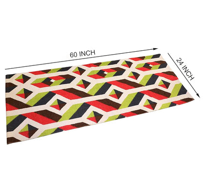 The Home Talk Handmade Cotton Carpet Printed Mats Area Rugs
