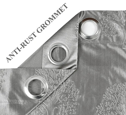 Fresh From Loom Window Floral Room Darkening Curtains 5 Feet Long