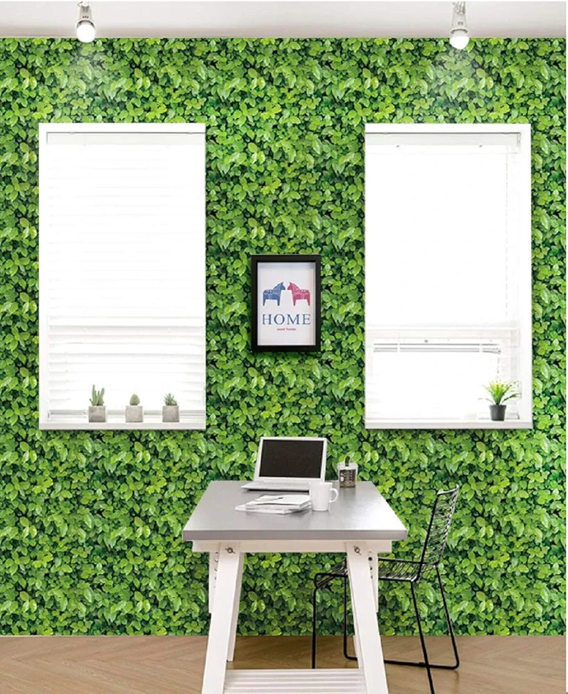 Jaamso Royals New Green Grass Wallpaper for Walls Wall Stickers for Kitchen Wallpaper 10