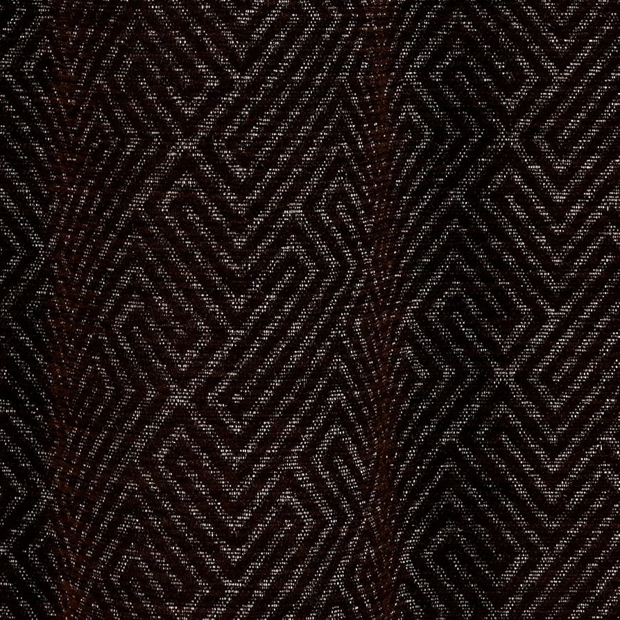 Saral Home Pacman Chenille Blackout Long Door Curtains 2pc Colour Brown