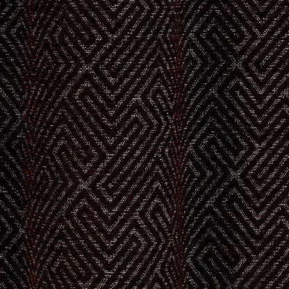 Saral Home Pacman Chenille Blackout Long Door Curtains 2pc Colour Brown