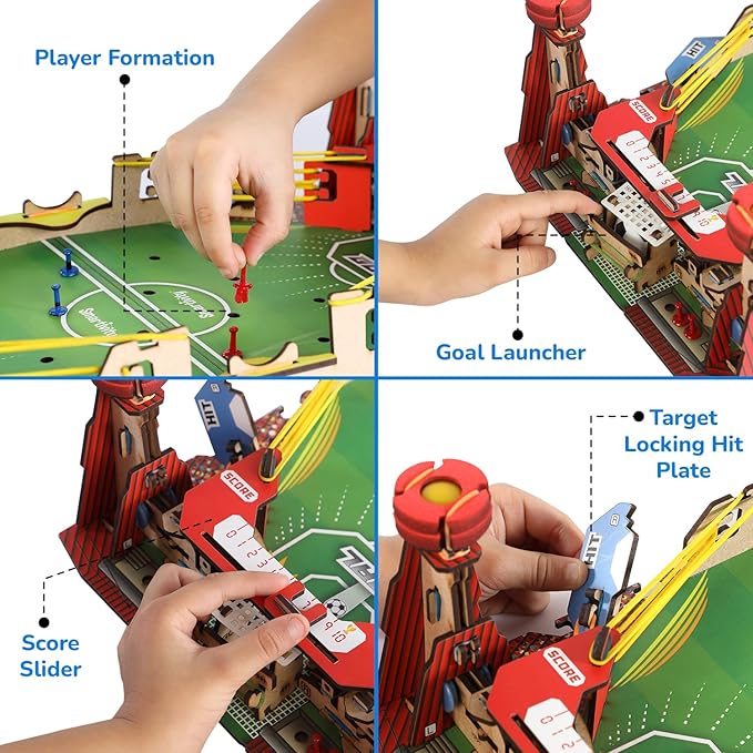 Smartivity Diy Mini Football Soccer Table Stem Educational Fun Toys Educational based Activity