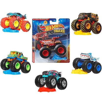 Hot Wheels Monster Truck Assorted Multi Color Plastic Truck