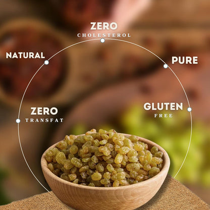Sft Raisins Seedless Dry Grapes - 1000 gms