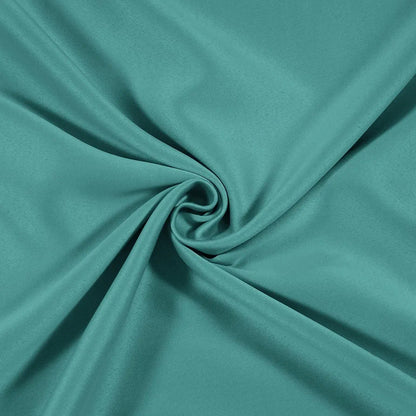 Cloth Fusion Blackout Door Curtains 9 Feet Long Set of 2 Sea Green