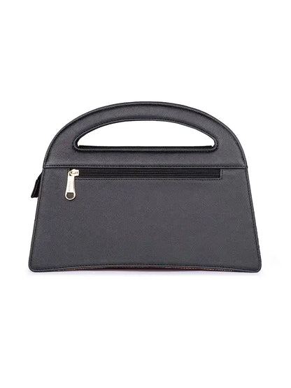 Zouk Rhea Kapoor Sling Bag Jute & Leather Crossbody Bag for Women