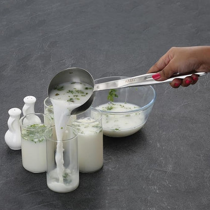 Hazel Stainless Steel Ladle With Handle Doya Loti Tea Pourer Loti Tea Pourer Canteen Server