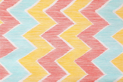 Cloth Fusion Reversible Dohar Double Bed Soft Cotton Blend AC Blanket for Summer Multicolor