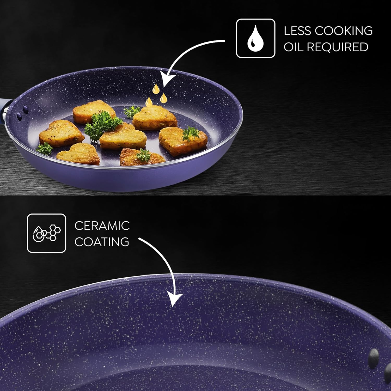 Prestige Ceraglide Ceramic Coated 24 cm Non-Stick Fry Pan