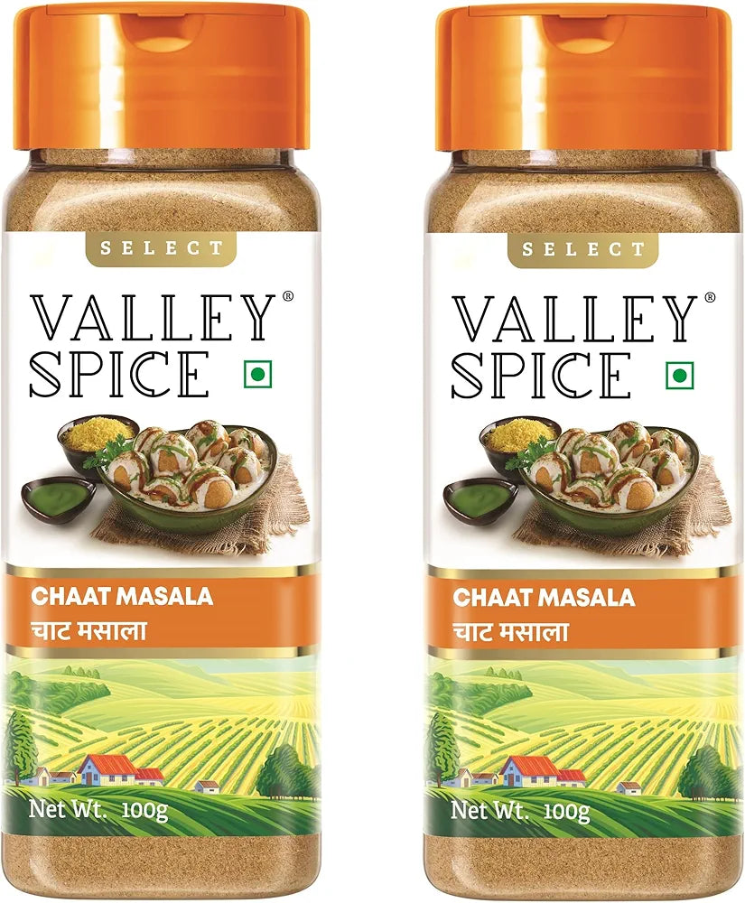 Valley Spice Select Chat Masala Powder | Premium Spices Blend | Pure and Natural | 
