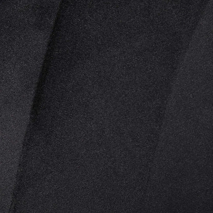 Aerohaven Premium Velvet Reversible Decorative Throw Pillow/Cushion Covers with Invisible Zipper Black Colour (Pack of 2)