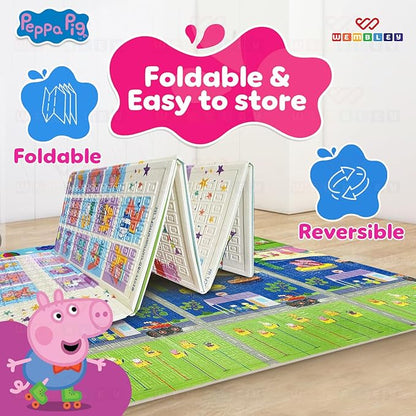 Wembley Peppa Pig Play Mat for Babies 0-12 Months Thick 8MM Baby Play Mat Multicolor