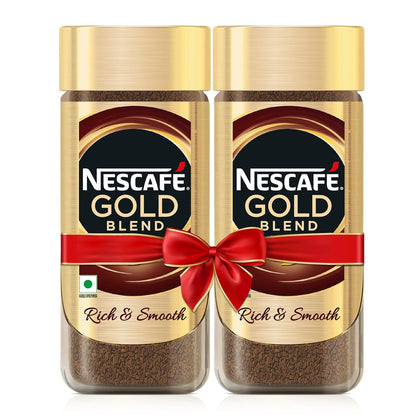 Nescafe Gold Instant Coffee Powder - 185 gms (pack of 2)