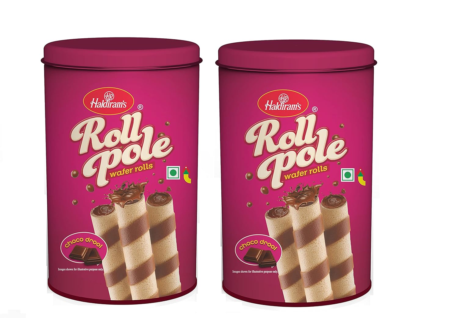 Haldirams Roll Pole Choco Drool - 150 gms (pack of 2) - Veehacart