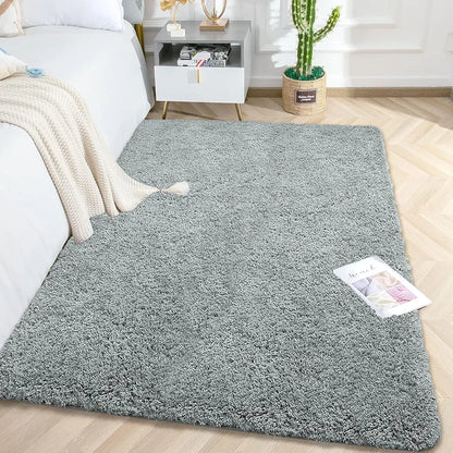 Luxe Home International Carpet Super Soft Anti Slip Vegas Rectangular Rugs Colour Silver