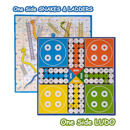 Ratna's Traditional Board Games for All Ages A Perfect Companion for Hours of Fun & Entertainment | Snakes & Ladders With Ludo