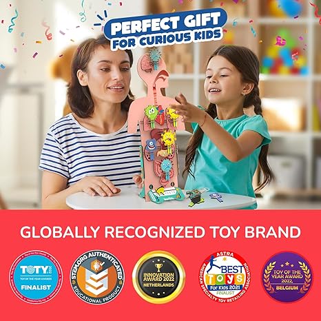 Smartivity Human Body Toy for Kids Body Organs & Functions Birthday Gifts for Boys & Girls