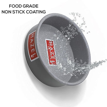Hazel Cake Mould Non Stick Mold Heavy Gauge Round 1kg Aluminized Steel for Microwave Pan Grey