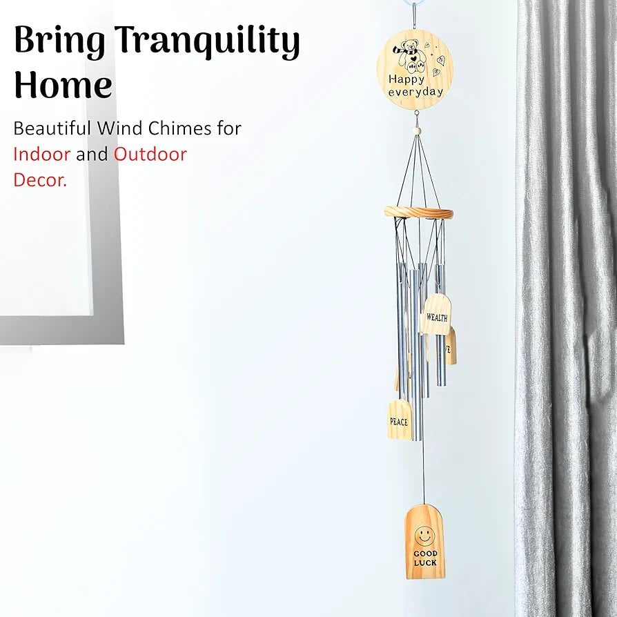 Zaicus Wooden Wind Chime-029