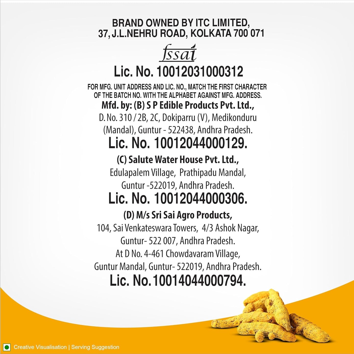 Aashirvaad Turmeric Powder - 200 gms