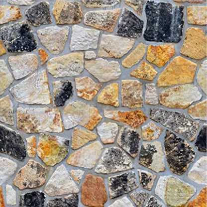 Jaamso Royals 3d Effect Stone Peel and Stick Self Adhesive Wallpaper Design 6