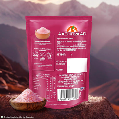 Aashirvaad Himalayan Pink Salt - 1 Kg