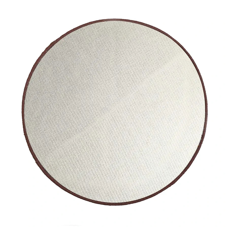 Status Contract Nylon Floor Round Carpet Mats for Living Room Dining Room Bathroom Hall Restaurant with Anti Skid Backing