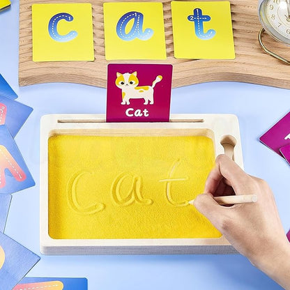 Kidology Wooden Sand Tray for Kids