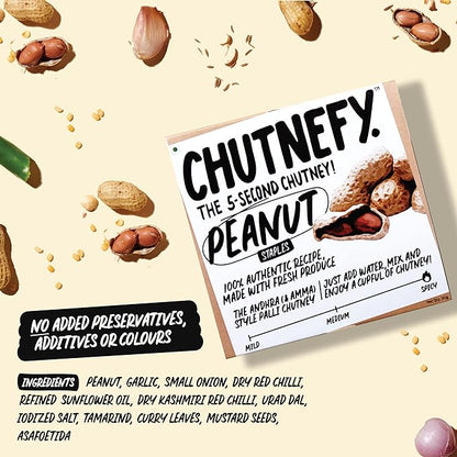 Chutnefy - Home Style South Indian Tiffin Chutneys Combo