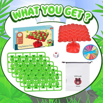 Kidology Frog Balance Tree Frog Balance Counting Toys