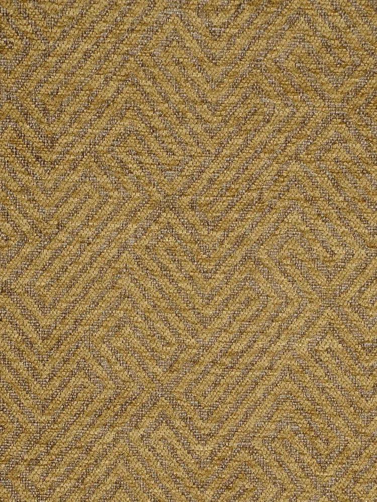 Saral Home Pacman Chenille Blackout Long Door Curtains 2pc Gold