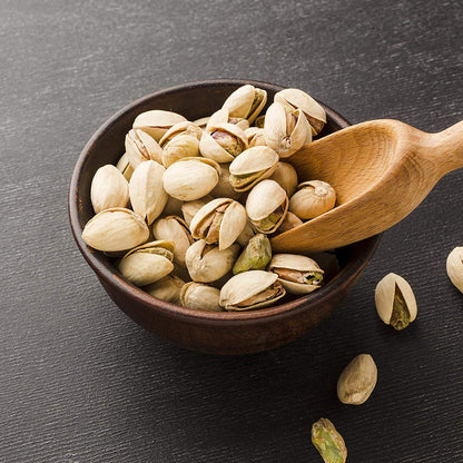 Nutri Organics Dry Fruits Premium Crunchy Roasted and Lightly Salted Irani Pista 200gm | Pistachios With Shell