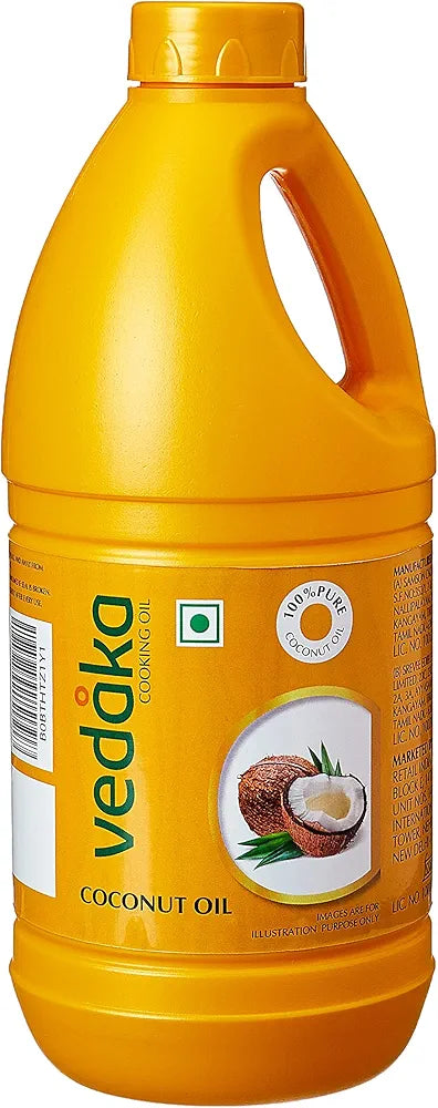 Amazon Brand - Vedaka 100% Pure Coconut Oil, 1 L
